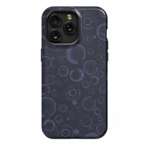 Gallifreyan Text Pattern Phone Case